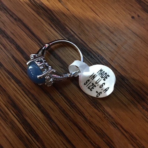 American made Sterling Silver women's ring size 6 - Picture 2 of 4